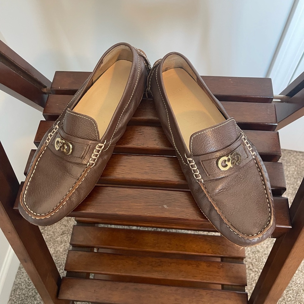 Cole Haan Brown Leather Loafers